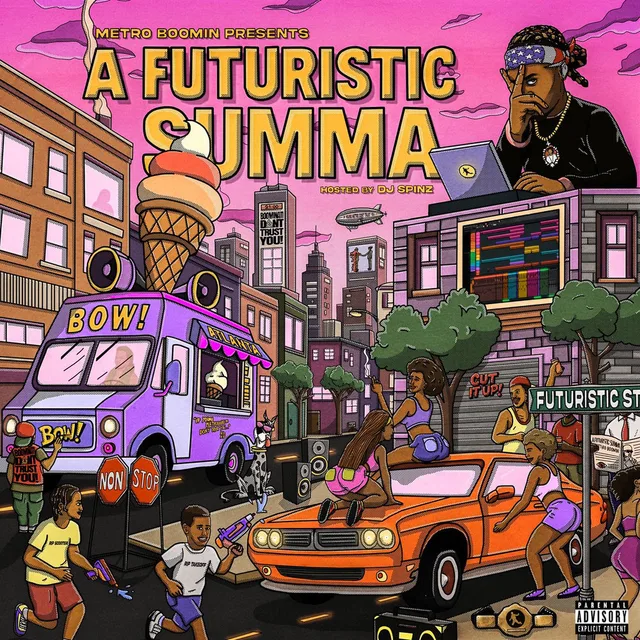 Metro Boomin - Metro Boomin Presents: A Futuristic Summa (Hosted by DJ Spinz)