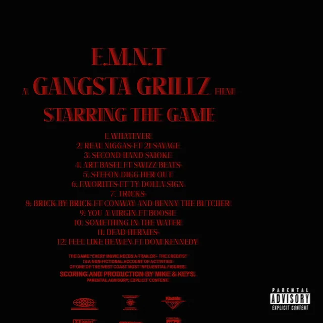 The Game - Gangsta Grillz: E.M.N.T - The Credits