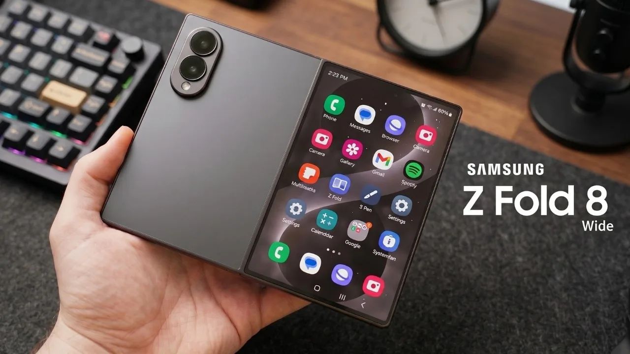 Découvrez enfin le Galaxy Z Fold 8 tel qu’il se présente dans la réalité — revue de presse